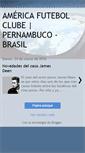 Mobile Screenshot of americafcpe.com.br